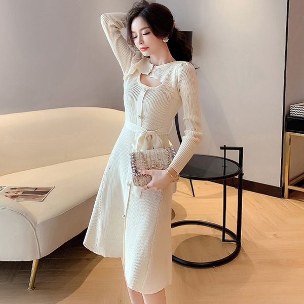 new arrival fashion women elegant office lady work style winter knit elastic single breasted a-line dress fexg, White;black
new arrival fashion women elegant office lady work style winter knit elastic single breasted a-line dress fexg, White;black