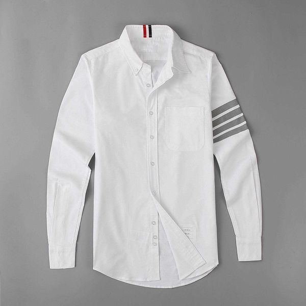 19ss men oxford classic grey stripe fashion cotton casual shirts shirt pocket long-sleeves 2xl #m49 210705, White;black
19ss men oxford classic grey stripe fashion cotton casual shirts shirt pocket long-sleeves 2xl #m49 210705, White;black