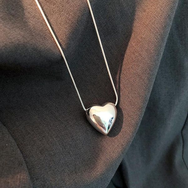 bangle love necklace small women 925 sterling silver pendant cold wind snake bone chain, Black
bangle love necklace small women 925 sterling silver pendant cold wind snake bone chain, Black