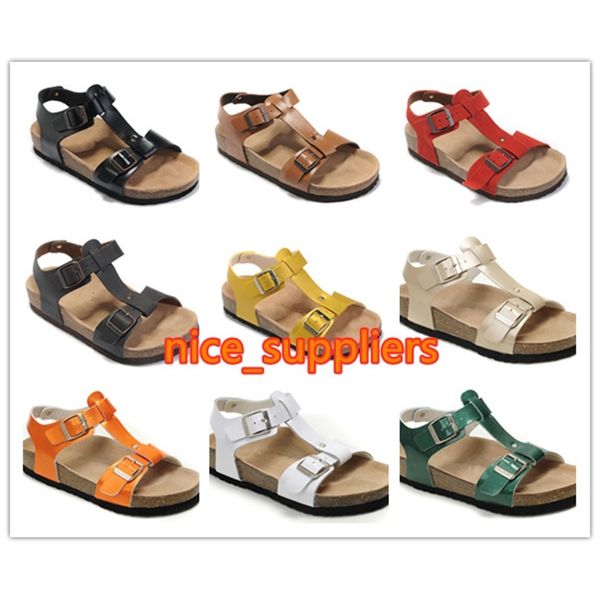brand flat heel sandals with buckle for men women wholesale summer beach casual shoes genuine leather slippers size 35-46, Black
brand flat heel sandals with buckle for men women wholesale summer beach casual shoes genuine leather slippers size 35-46, Black