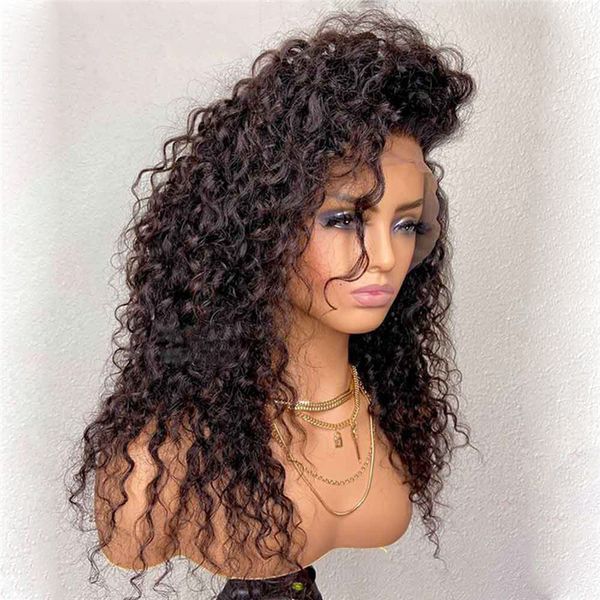 soft natural hairline long kinky curly black lace front wig for black women babyhair preplucked middlle part cosplay glueless wig, Black;brown
soft natural hairline long kinky curly black lace front wig for black women babyhair preplucked middlle part cosplay glueless wig, Black;brown