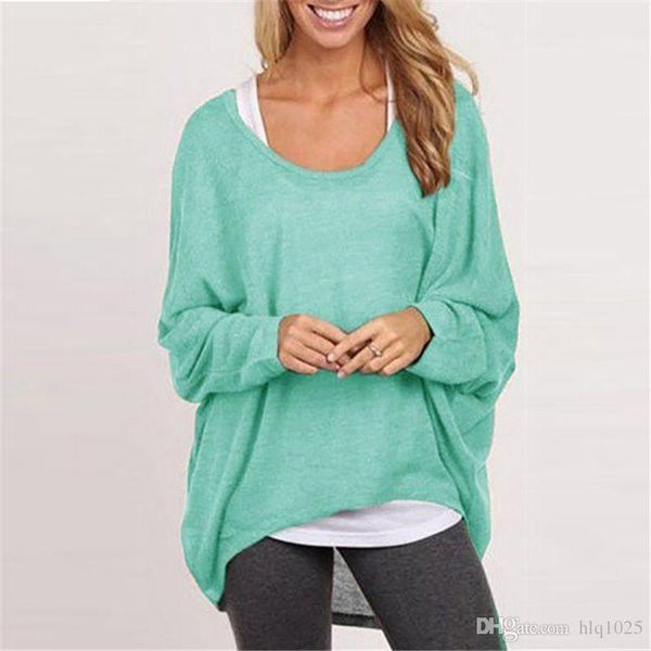 fashion autumn women blouse batwing long sleeve casual loose solid shirt sweater plus size women's blouses shirts 2021 new high quality, White
fashion autumn women blouse batwing long sleeve casual loose solid shirt sweater plus size women's blouses shirts 2021 new high quality, White