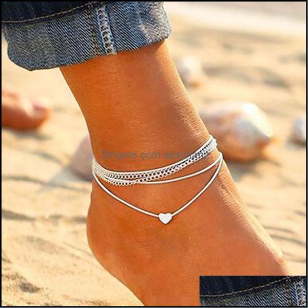 jewelry anklets beach love mti-layer foot chain female bohemian heart-shaped peach heart double-layer ornament drop delivery 2021 elfja, Red;blue
jewelry anklets beach love mti-layer foot chain female bohemian heart-shaped peach heart double-layer ornament drop delivery 2021 elfja, Red;blue
