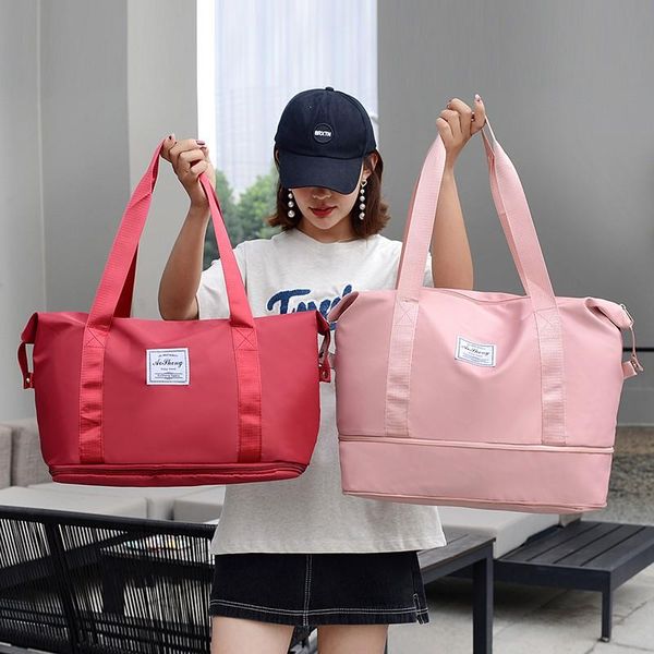 duffel bags fashion women's bag solid color large capacity sports nylon waterproof yoga outdoor leisure travel 2022
duffel bags fashion women's bag solid color large capacity sports nylon waterproof yoga outdoor leisure travel 2022
