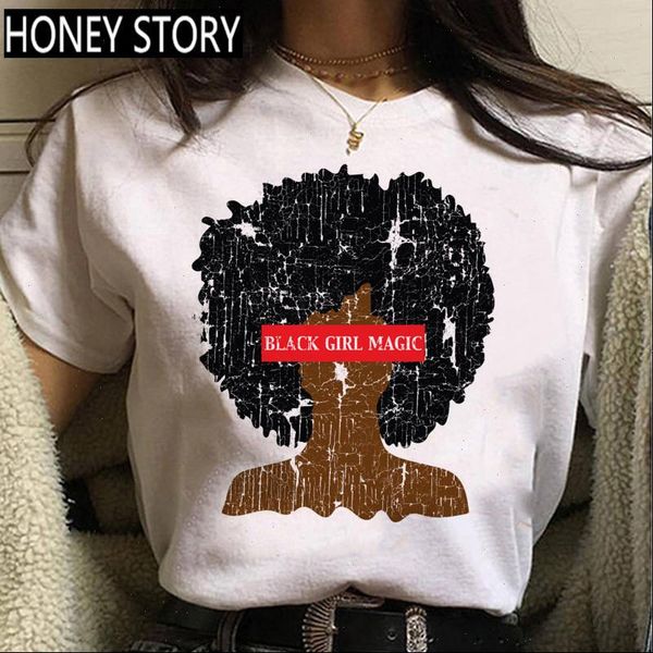 womens t shirts kawaii melanin women summer black african curly hair girl graphic fashion cartoon shirt aesthetic clothes, White
womens t shirts kawaii melanin women summer black african curly hair girl graphic fashion cartoon shirt aesthetic clothes, White