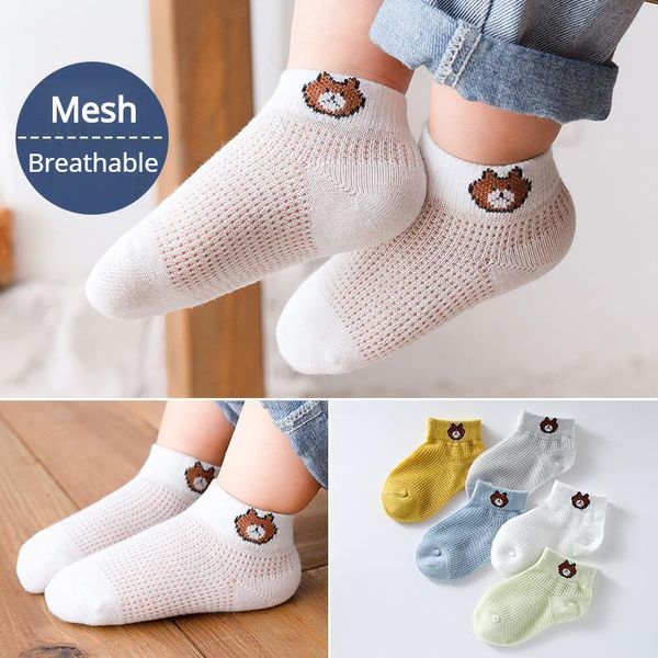 socks 5 pairs/lot children's thin boys and girls baby mesh boat pure breathable spring summer cotton, Pink;yellow
socks 5 pairs/lot children's thin boys and girls baby mesh boat pure breathable spring summer cotton, Pink;yellow