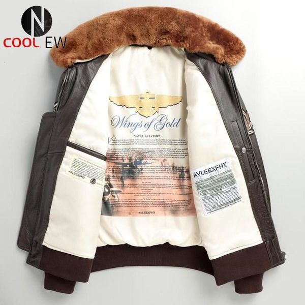 men's leather & faux 2021 brown military style genuine pilot jacket men plus size 3xl real natural cowhide autumn slim fit aviation coa, Black
men's leather & faux 2021 brown military style genuine pilot jacket men plus size 3xl real natural cowhide autumn slim fit aviation coa, Black