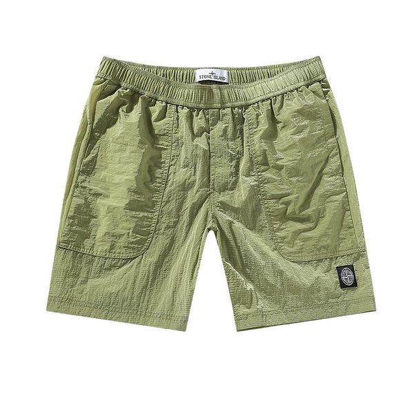 men's shorts summer metal nylon casual sports functional wind five pants straight tube four colors available 2021, White;black
men's shorts summer metal nylon casual sports functional wind five pants straight tube four colors available 2021, White;black