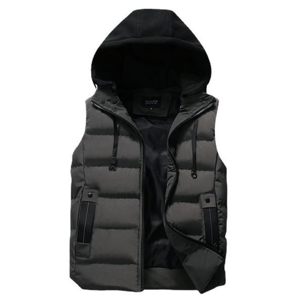 men's vests vest jacket winter waterproof warm sleevelessmen fashion hooded casual menvest autumn thicken waistcoat clothing, Black;white
men's vests vest jacket winter waterproof warm sleevelessmen fashion hooded casual menvest autumn thicken waistcoat clothing, Black;white