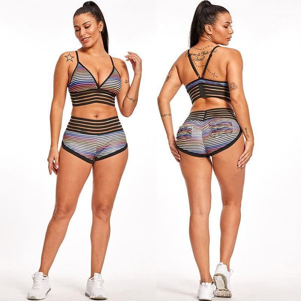 yoga outfit women summer stripe print sports suits sleeveless crop cami blouse+shorts outfits set female sport suit slim sexy
yoga outfit women summer stripe print sports suits sleeveless crop cami blouse+shorts outfits set female sport suit slim sexy