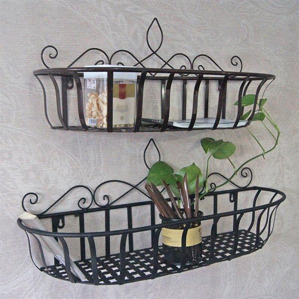 hooks & rails 1pc wall wrought iron basket shelf wall-mounted storage rack living room bedroom flower
hooks & rails 1pc wall wrought iron basket shelf wall-mounted storage rack living room bedroom flower