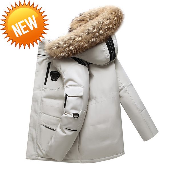 large size down coats men winter jacket hooded fur collar duck male windproof parka thick warm overcoat coat, Black
large size down coats men winter jacket hooded fur collar duck male windproof parka thick warm overcoat coat, Black