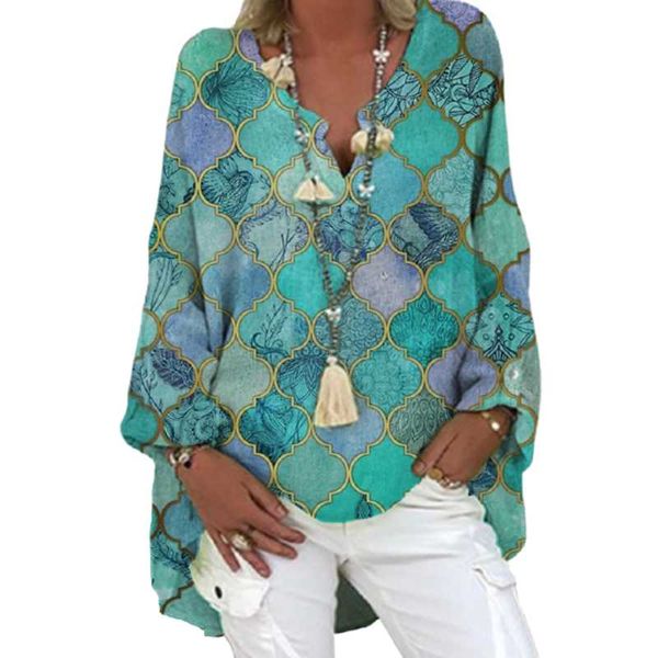 new spring summer women boho print long shirts 3xl big size geometric printing and blouses womens casual loose retro bouse, White
new spring summer women boho print long shirts 3xl big size geometric printing and blouses womens casual loose retro bouse, White