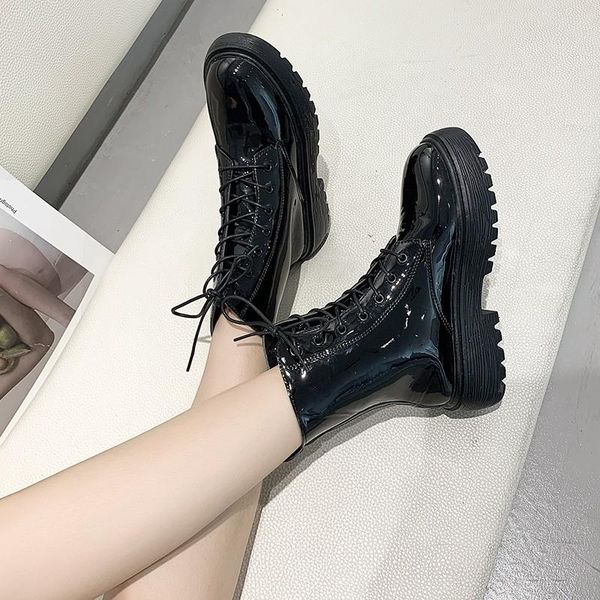 boots rock shoes woman lace up luxury designer boots-women round toe fashion med rubber 2021 ankle ladies cross-tied pu basic so, Black
boots rock shoes woman lace up luxury designer boots-women round toe fashion med rubber 2021 ankle ladies cross-tied pu basic so, Black