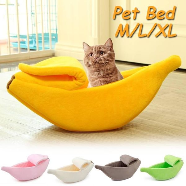 cat beds & furniture 5 colors banana shape pet dog bed mats cat's house for cats puppy cushion basket products m/l/xl
cat beds & furniture 5 colors banana shape pet dog bed mats cat's house for cats puppy cushion basket products m/l/xl