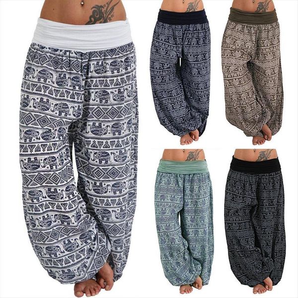 fashion summer cotton boho womens pants elephant print low waist long loose baggy bloomer trousers female harem, Black;white
fashion summer cotton boho womens pants elephant print low waist long loose baggy bloomer trousers female harem, Black;white