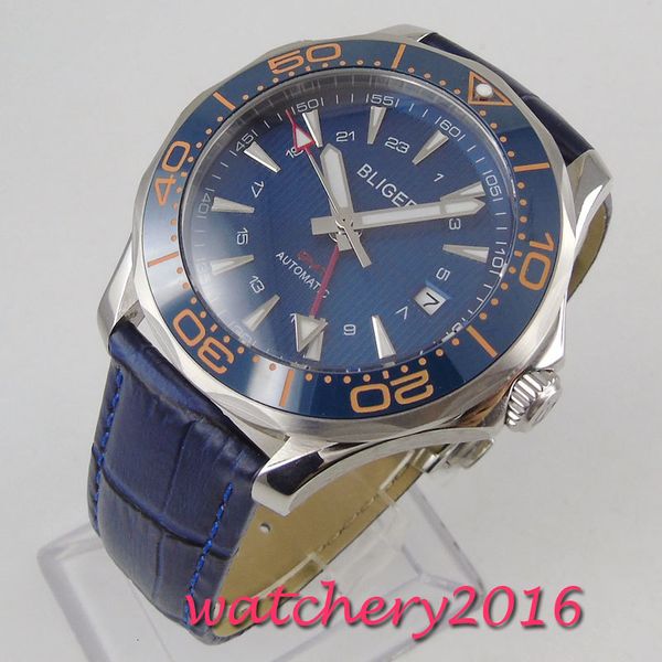 41mm flash blue marker plate ceramic seal gmt sapphire glass luxury date automatic movement gentlemen watch, Slivery;brown
41mm flash blue marker plate ceramic seal gmt sapphire glass luxury date automatic movement gentlemen watch, Slivery;brown