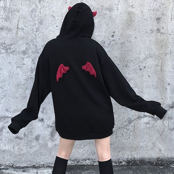 2021 new demon wings oversized hoodies gothic long sleeve loose spring fall women clothing pullover black hooded sweatshirt c203 lsqq
2021 new demon wings oversized hoodies gothic long sleeve loose spring fall women clothing pullover black hooded sweatshirt c203 lsqq