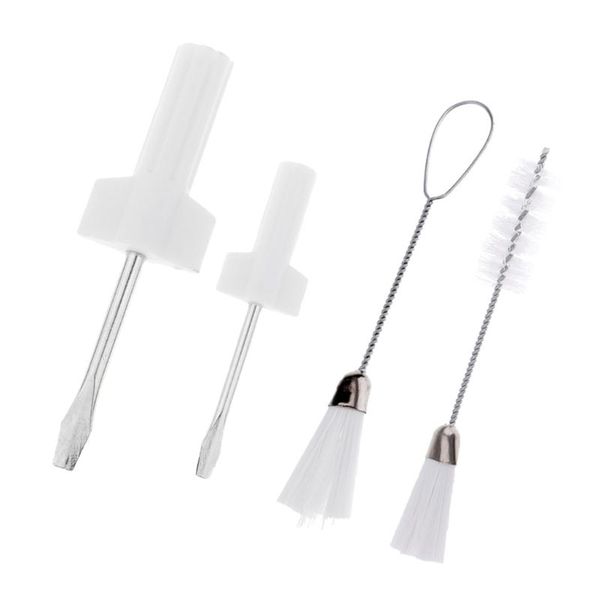 4pcs sewing machine service kit 2 sewing machine lint cleaning brushes & 2 screwdrivers high quality, Black
4pcs sewing machine service kit 2 sewing machine lint cleaning brushes & 2 screwdrivers high quality, Black