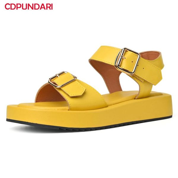 sandals fashion buckle genuine leather flat platform women summer casual shoes sandales femmes 2021 sandalias mujer, Black
sandals fashion buckle genuine leather flat platform women summer casual shoes sandales femmes 2021 sandalias mujer, Black