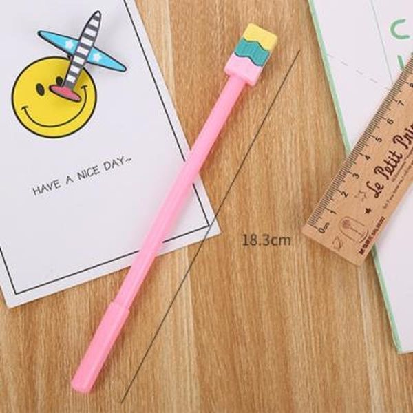 1pcs ice gel 0.5mm pens novelty student pen paper nice black signature pennies kawaii school supplies
1pcs ice gel 0.5mm pens novelty student pen paper nice black signature pennies kawaii school supplies