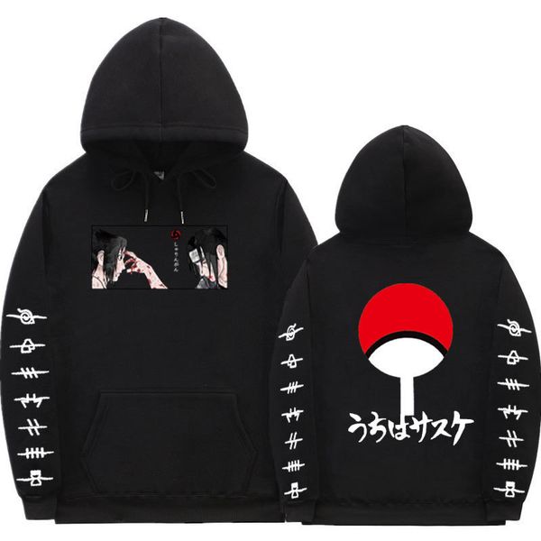 2021 new anime naruto hoodies streetwear uchiha itachi sasuke winter coat cartoon japan sweatshirt harajuku men womens hoodie 9w69, Black
2021 new anime naruto hoodies streetwear uchiha itachi sasuke winter coat cartoon japan sweatshirt harajuku men womens hoodie 9w69, Black