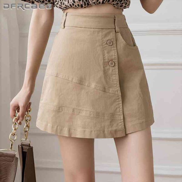 khaki stretch women mini denim skirts shorts with button high waist casual summer cargos short skirt jeans feminino, White;black
khaki stretch women mini denim skirts shorts with button high waist casual summer cargos short skirt jeans feminino, White;black