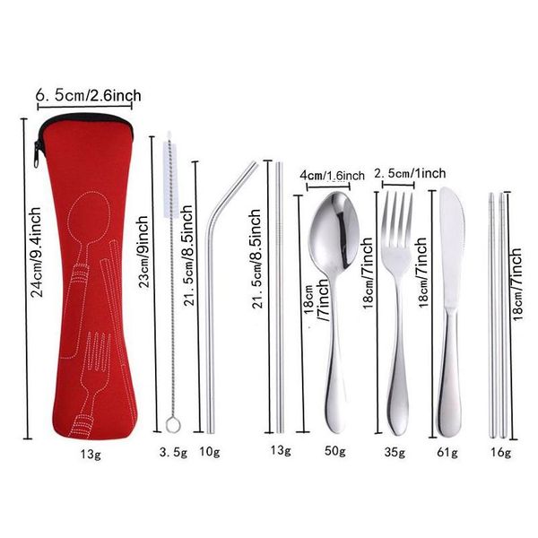 7pcs/set 4pcs/set stainless steel tableware set portable spoon fork knife lunch set travel tableware dinnerware wit jllqtv insyard
7pcs/set 4pcs/set stainless steel tableware set portable spoon fork knife lunch set travel tableware dinnerware wit jllqtv insyard