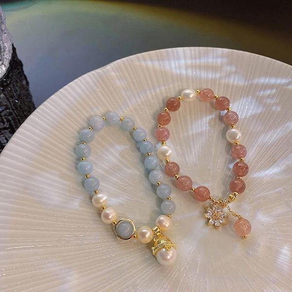 beaded, strands freshwater pearl aquamarine lucky cat bracelet female simple strawberry crystal girlfriend gift wholesale, Black
beaded, strands freshwater pearl aquamarine lucky cat bracelet female simple strawberry crystal girlfriend gift wholesale, Black