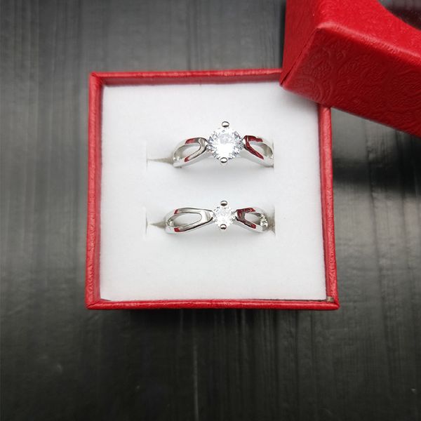 wholesale pop box lovers adjustable size ring live valentine's day gift men and women's engagement ring keepsake fashion jewelry z, Silver
wholesale pop box lovers adjustable size ring live valentine's day gift men and women's engagement ring keepsake fashion jewelry z, Silver