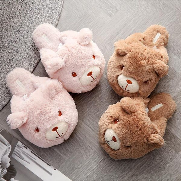 brown bear pink bear slippers animal home slippers indoor fashion women breathable comfortable home slippers+, Black
brown bear pink bear slippers animal home slippers indoor fashion women breathable comfortable home slippers+, Black