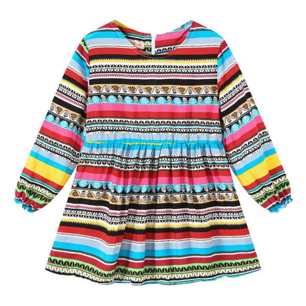 girl's dresses 2021 girls casual dresse vestido kids baby long sleeved floral princess dress printed color stripes clothes, Red;yellow
girl's dresses 2021 girls casual dresse vestido kids baby long sleeved floral princess dress printed color stripes clothes, Red;yellow