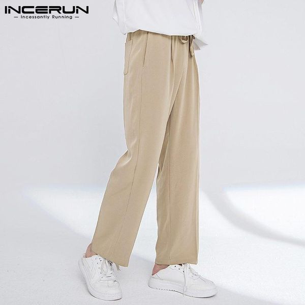 men's pants men casual joggers drawstring 2021 korean streetwear straight trousers loose solid color pantalones hombre incerun s-5xl, Black
men's pants men casual joggers drawstring 2021 korean streetwear straight trousers loose solid color pantalones hombre incerun s-5xl, Black