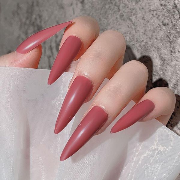 false nails full cover fake coffin shape nail long ballerina diy art salon for women girls ey669, Red;gold
false nails full cover fake coffin shape nail long ballerina diy art salon for women girls ey669, Red;gold