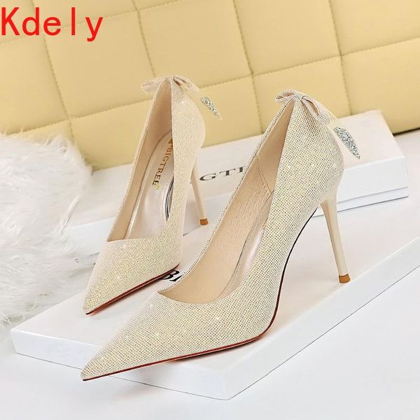 dress shoes sweet butterfly-knot women pumps 2021 fashion shine cloth shallow high heels woman pointed toe party shoe, Black
dress shoes sweet butterfly-knot women pumps 2021 fashion shine cloth shallow high heels woman pointed toe party shoe, Black