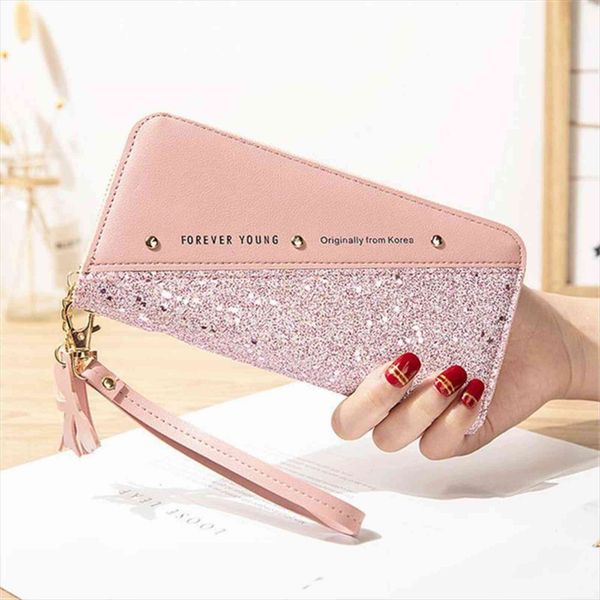 fashion sequined patchwork glitter wallet for women long pu leather coin purse female wallets girls gifts wholeale, Red;black
fashion sequined patchwork glitter wallet for women long pu leather coin purse female wallets girls gifts wholeale, Red;black
