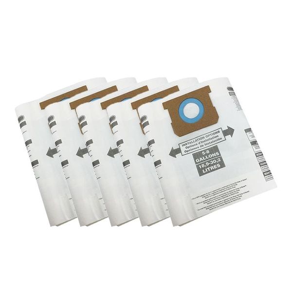 vacuum cleaners 10 pack type h replacement filter bags compatible for shop vac 5-8 gallon vacuum, replace part 90671, 9067100
vacuum cleaners 10 pack type h replacement filter bags compatible for shop vac 5-8 gallon vacuum, replace part 90671, 9067100