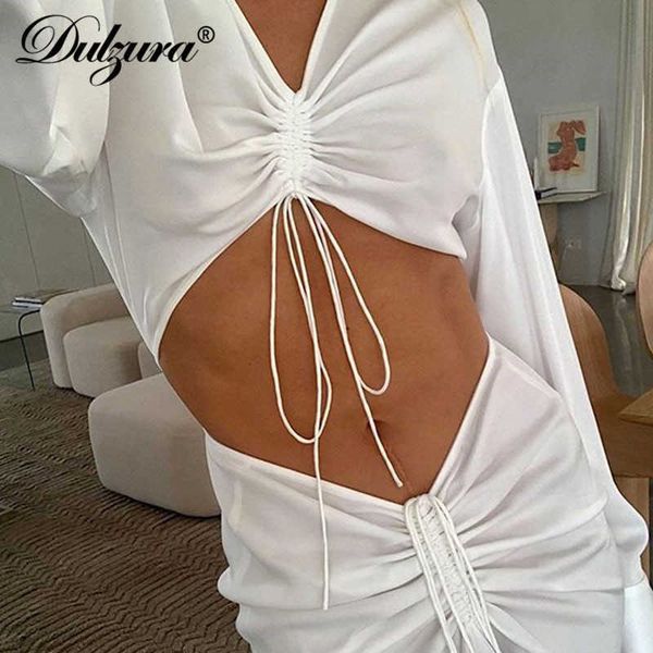 satin hollow out dstring ruched women maxi dress elegant v neck bodycon bandage party 2021 summer streetwear, Black;white
satin hollow out dstring ruched women maxi dress elegant v neck bodycon bandage party 2021 summer streetwear, Black;white