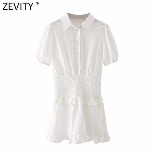 zevity women fashion short sleeve elastic pleats ruffles white shirt dress ladies chic breasted casual slim vestido ds5015 210603, Black;gray
zevity women fashion short sleeve elastic pleats ruffles white shirt dress ladies chic breasted casual slim vestido ds5015 210603, Black;gray