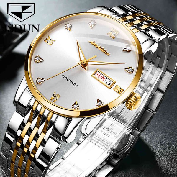 jsdun 2021 new fashion men mechanical clock diamond date gold aristocratic luxury waterproof business sports, Slivery;brown
jsdun 2021 new fashion men mechanical clock diamond date gold aristocratic luxury waterproof business sports, Slivery;brown
