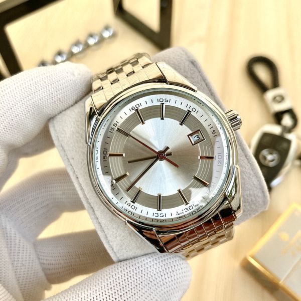deluxe fashion men's three-pin series wrist watch automatic mechanical watch designer watch big brand fashion steel strap, Slivery;brown
deluxe fashion men's three-pin series wrist watch automatic mechanical watch designer watch big brand fashion steel strap, Slivery;brown