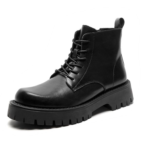 pu leather men boots business winter autumn zipper lace-up british chunky chelsea boot mens formal shoes, Black
pu leather men boots business winter autumn zipper lace-up british chunky chelsea boot mens formal shoes, Black