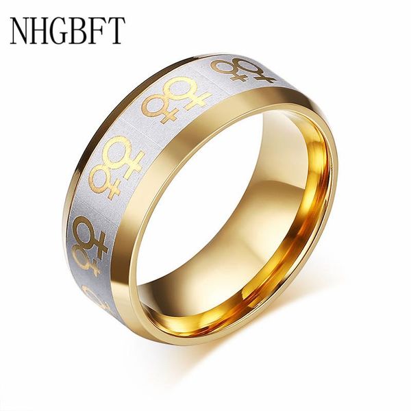 wedding rings nhgbft gold color lesbian women ring female gay pride stainless steel drop, Slivery;golden
wedding rings nhgbft gold color lesbian women ring female gay pride stainless steel drop, Slivery;golden