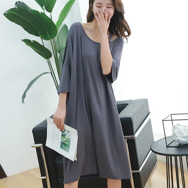 2019 summer plus size night dress women loose soft strapless sleepwear nightgowns sleepshirts sleepdress home outfits, Black;red
2019 summer plus size night dress women loose soft strapless sleepwear nightgowns sleepshirts sleepdress home outfits, Black;red