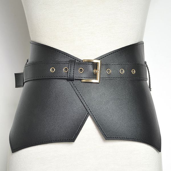 wide skirt, versatile leather skirt, pin buckle, wide belt, women's fashion skirt, decorative waist cover, Black;brown
wide skirt, versatile leather skirt, pin buckle, wide belt, women's fashion skirt, decorative waist cover, Black;brown