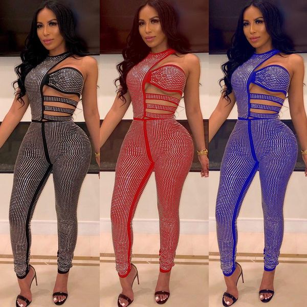 women's jumpsuits & rompers overalls summer jumpsuit rhinestone woman fashion 2021 women sequin long sleeveless irregular diamond sexy, Black;white
women's jumpsuits & rompers overalls summer jumpsuit rhinestone woman fashion 2021 women sequin long sleeveless irregular diamond sexy, Black;white