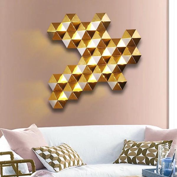 wall lamp modern concave-convex stainless steel lamps honeycomb lights creative simple beehive metal living room el
wall lamp modern concave-convex stainless steel lamps honeycomb lights creative simple beehive metal living room el