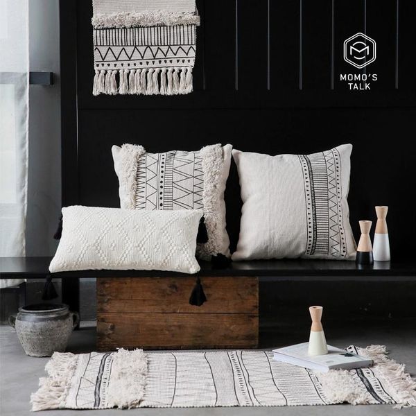 cushion/decorative pillow nordic moroccan cushion cover geometric black and white tufted tassel case home decor 45x45cm 30x50cm
cushion/decorative pillow nordic moroccan cushion cover geometric black and white tufted tassel case home decor 45x45cm 30x50cm