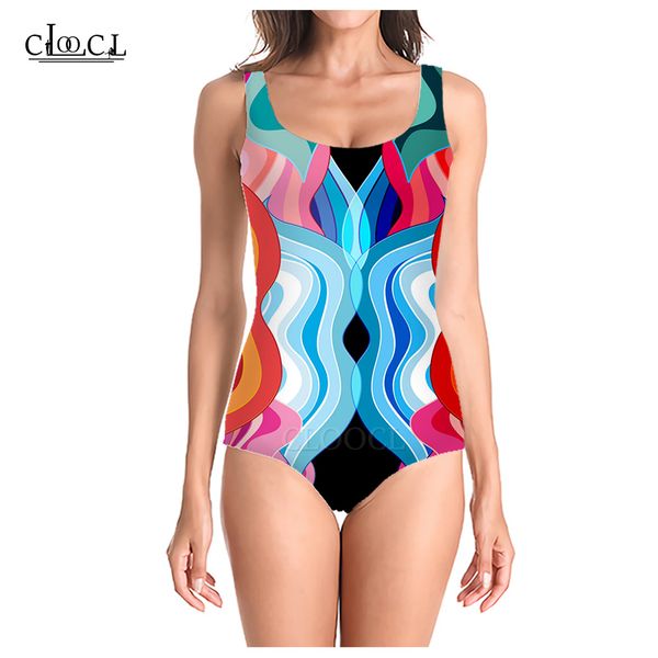 cloocl 2021 summer colorful abstract casual 3d printed women sleeveless swimsuit casual swimsuits beach one piece swimwear, White;black
cloocl 2021 summer colorful abstract casual 3d printed women sleeveless swimsuit casual swimsuits beach one piece swimwear, White;black