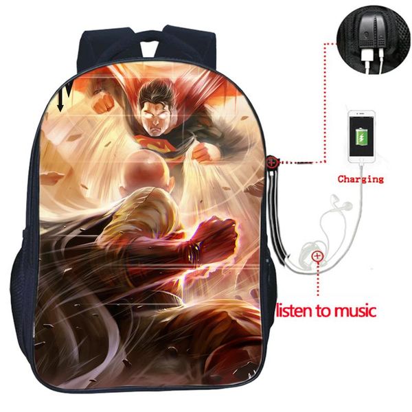 backpack one punch man usb charge students boys girls rucksack fashion travel knapsack for men women lapbag
backpack one punch man usb charge students boys girls rucksack fashion travel knapsack for men women lapbag